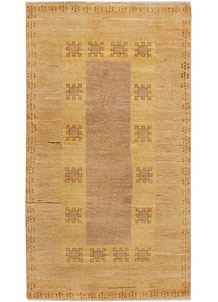 Tan Gabbeh 2' 7 x 4' 11 - No. 34131
