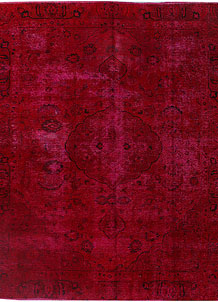 Maroon Overdyed 7' 9 x 9' 11 - No. 37558