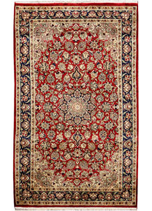 Firebrick Kashan 3' 1 x 5' 2 - SKU 37724