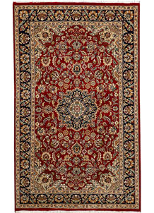 Brown Kashan 3' 1 x 5' 1 - SKU 37728