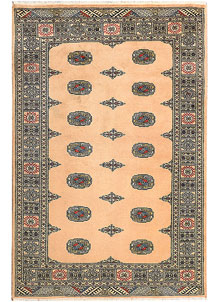 Navajo White Bokhara 4' 1 x 6' 2 - No. 41045