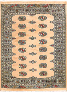 Navajo White Bokhara 4' 2 x 5' 7 - No. 41063