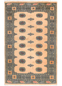 Navajo White Bokhara 4' x 6' 5 - No. 41065