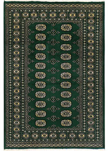 Sea Green Bokhara 4' 2 x 6' - No. 41237