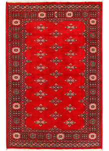 Red Butterfly 4' 1 x 6' 2 - No. 41283