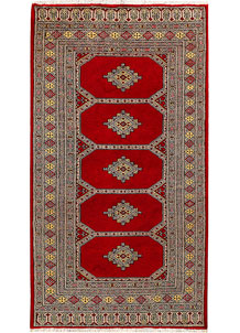 Dark Red Jaldar 3' 1 x 5' 8 - No. 41416