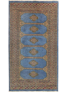 Steel Blue Jaldar 3' 1 x 5' 7 - No. 41456