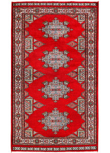 Red Bokhara 3' 3 x 5' 8 - No. 41514