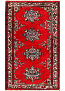 Red Caucasian 3' 5 x 5' 6 - No. 41516