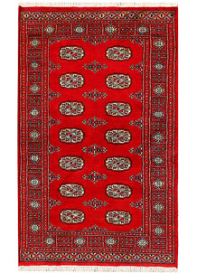 Red Bokhara 3' 1 x 4' 11 - No. 44030