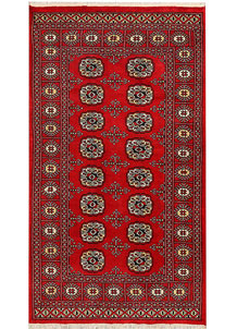 Red Bokhara 3' x 5' 4 - No. 44053