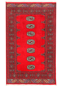 Red Bokhara 3' 1 x 4' 11 - No. 44112