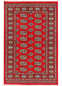 Red Bokhara 3' 1 x 4' 8 - No. 44116