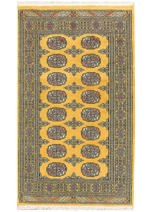Gold Bokhara 3' 1 x 5' - No. 44143