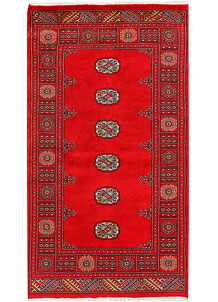 Red Bokhara 3' x 5' 5 - No. 44167