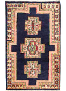 Midnight Blue Caucasian 3' 2 x 5' 2 - No. 44209