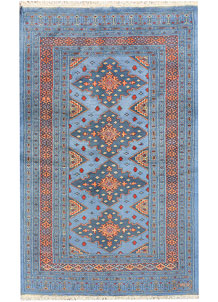 Light Steel Blue Jaldar 3' 1 x 5' - No. 44231