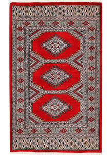 Red Jaldar 2' 4 x 3' 7 - No. 44537