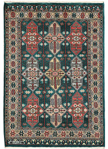 Teal Caucasian 2' 7 x 3' 10 - No. 44561