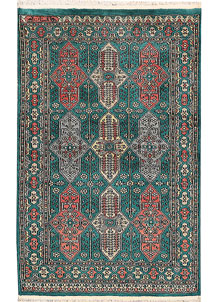 Teal Caucasian 2' 7 x 3' 8 - No. 44607