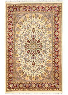 Cornsilk Ardibil 4' 7 x 7' 6 - No. 44747