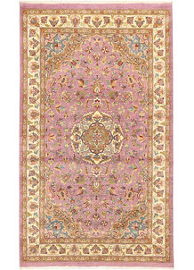 Thistle Kashan 3' 2 x 5' 4 - No. 44773