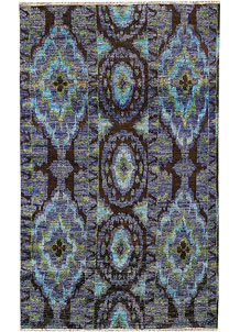 Multi Colored Ikat 4' 11 x 8' 2 - No. 44802