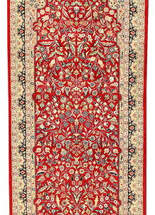 Red Mahal 2' 7 x 12' - No. 44829