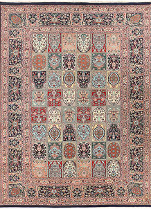 Multi Colored Bakhtiar 8' x 10' 4 - SKU 44873