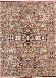 Multi Colored Bakhtiar 9' x 12' 2 - No. 44906