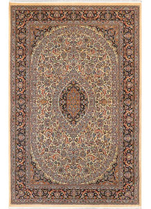 Navajo White Isfahan 4' x 6' 3 - No. 44932