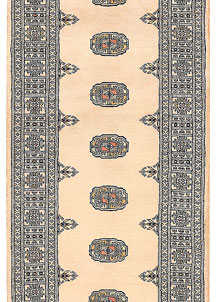 Antique White Bokhara 2' 7 x 8' 7 - No. 45385
