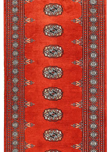 Firebrick Bokhara 2' 6 x 9' 3 - No. 45393