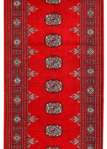 Red Bokhara 2' 7 x 8' 11 - No. 45414