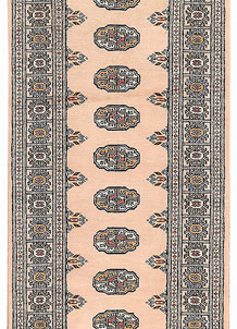 Antique White Bokhara 2' 6 x 8' 8 - No. 45415