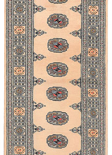 Antique White Bokhara 2' 6 x 12' 3 - No. 45680
