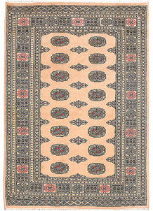 Navajo White Bokhara 4' 1 x 5' 10 - No. 45765