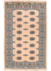 Navajo White Bokhara 4' 2 x 6' 8 - No. 45796