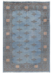 Light Slate Grey Butterfly 4' 1 x 6' 2 - No. 45812