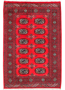 Red Bokhara 3' 1 x 4' 7 - No. 46260