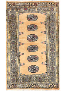 Moccasin Bokhara 2' 7 x 4' 6 - No. 46402