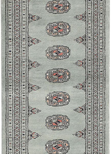 Dark Slate Grey Bokhara 2' 2 x 5' 7 - No. 46527