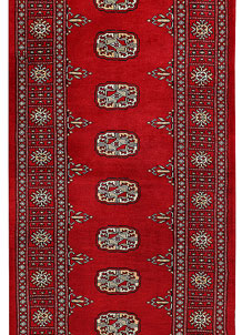 Dark Red Bokhara 2' 6 x 11' 11 - No. 46911