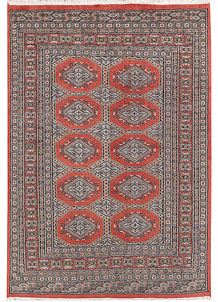 Indian Red Jaldar 4' x 5' 10 - No. 47047
