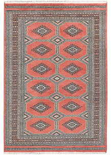 Indian Red Jaldar 4' 2 x 6' - No. 47055