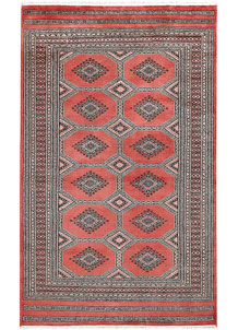 Indian Red Jaldar 4' 1 x 6' 7 - No. 47082