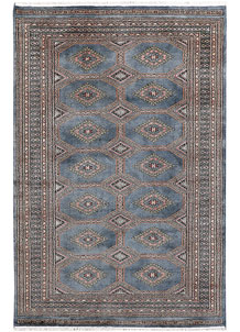 Light Slate Grey Jaldar 4' 1 x 6' 2 - No. 47085