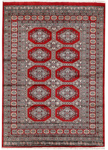 Dark Red Jaldar 4' 1 x 5' 9 - No. 47086