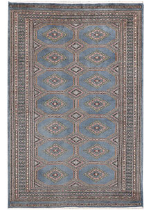 Light Slate Grey Jaldar 4' 2 x 6' 2 - No. 47090