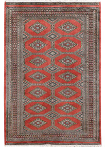Indian Red Jaldar 4' 1 x 6' - No. 47092
